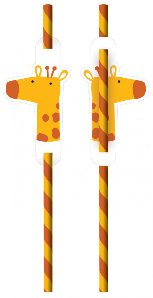 Животни Get Wild Wild Paper Straw 8-части комплект