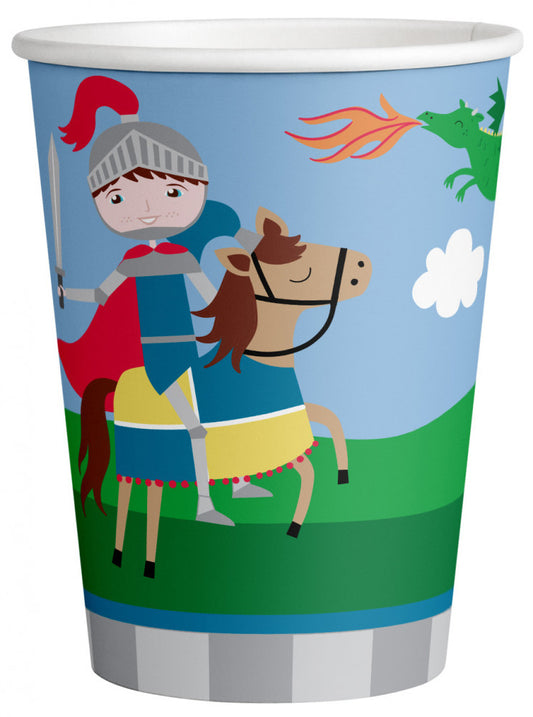 Рицари Protect Knight paper cup 8 части 250 ml