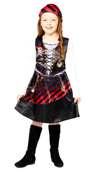 Пират Пират Girl, girls costume 8-10 години