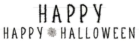 Хелоуин  Happy banner 180 см