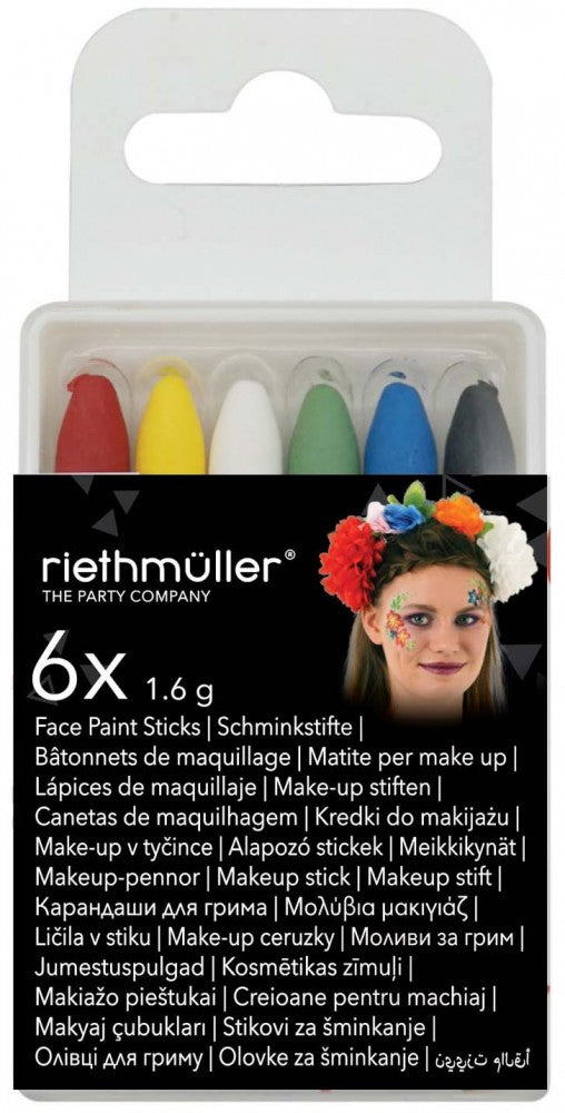 Хелоуин  face painting комплект 6 pieces