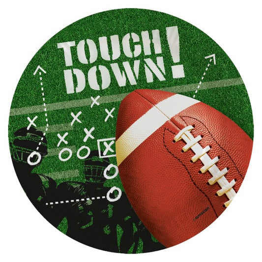 Спорт Touchdown American Футболна топка пластамасова чиния 8 части 23 см