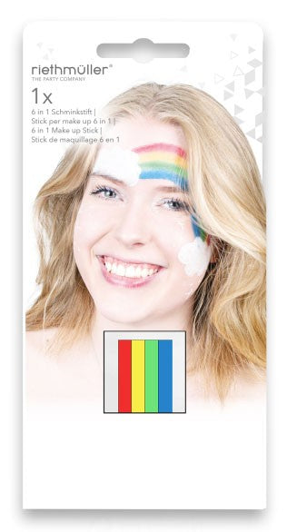 Парти Дъга face paint комплект
