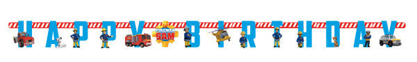 Пожарникарят Сам Teamwork Честит Рожден ден sign 180 см