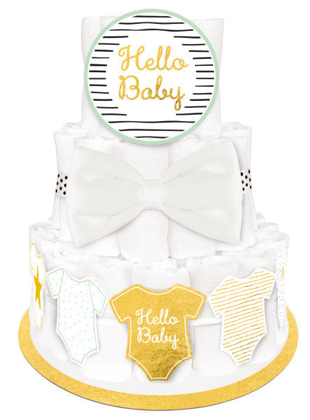 Бебе G  Hello Бебе душ Diaper Cake Комплект