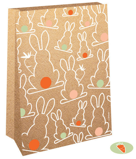 Великден Bunny i paper bag комплект от 4