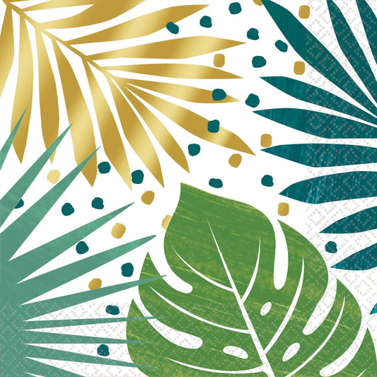 Key West Leaf Салфетки 16 части 33x33 см