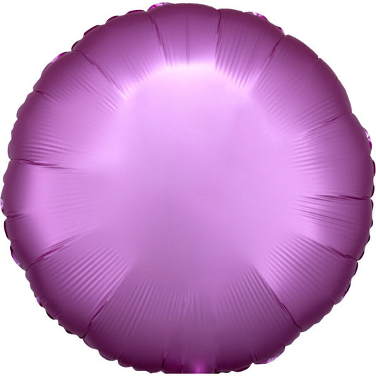 Satin Silk Фламинго round фолио балон 43 см