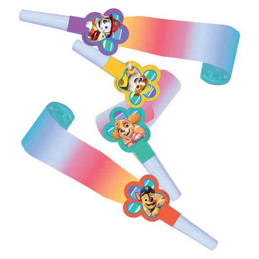 Пес патрул Color Paws Парти Blower Trumpet - Pack of 8