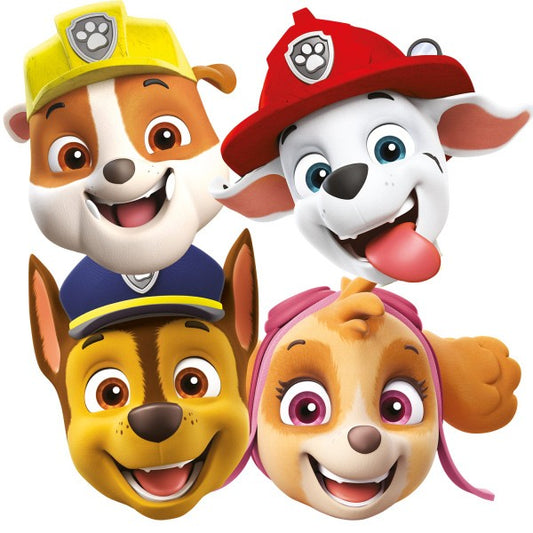 Пес патрул Color Paws mask, 8 pieces