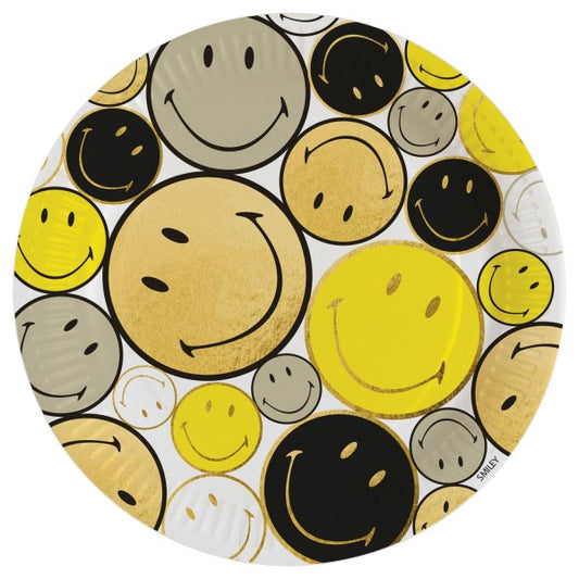 Еможи  Smiley Originals пластамасова чиния 8 части 23 см