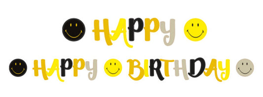 Еможи  Smiley Originals Честит Рожден ден sign 180 см