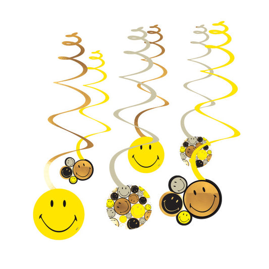 Еможи  Smiley Originals ribbon декорация 6-части комплект