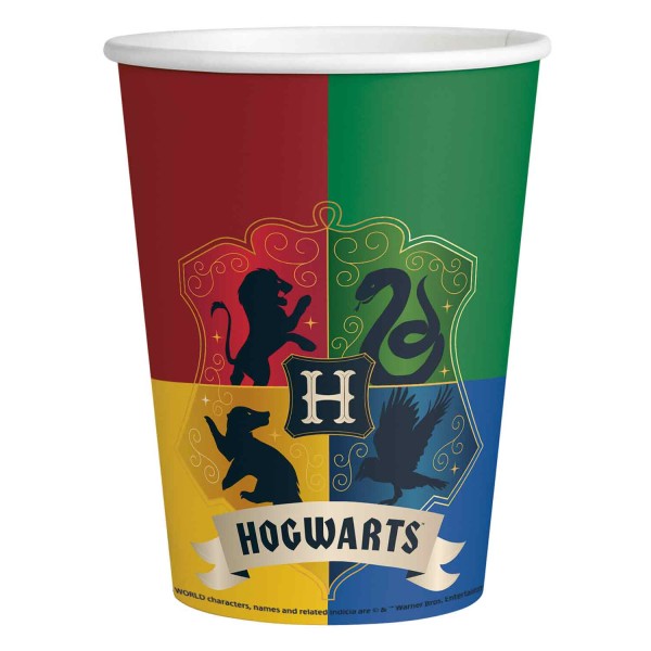 Хари Потър  Houses paper cup 8 pieces 250 ml