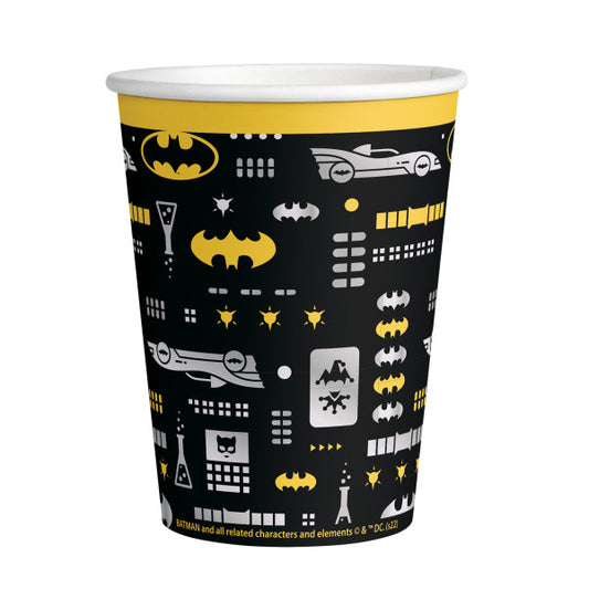 Батман City paper cup 8 части 250 ml