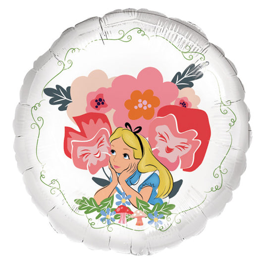 Alice's Adventures in Wonderland Цветеs Дисни фолио балон 43 см
