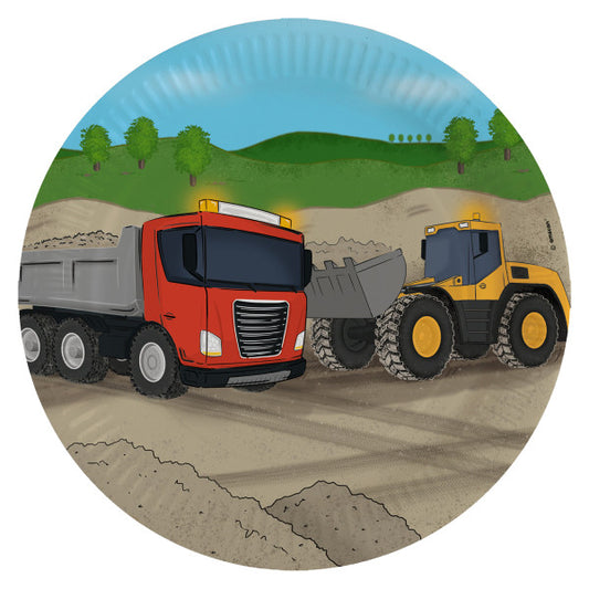 Construction Sand пластамасова чиния 8 части 23 см