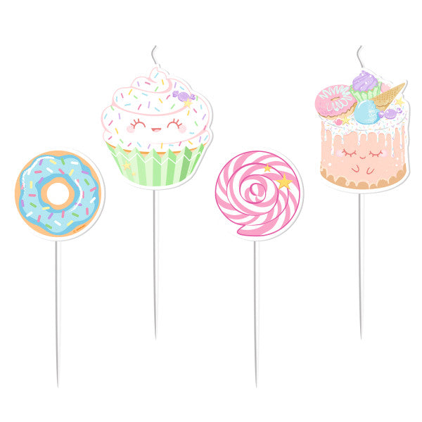 Бисквитка Crazy Cake Cake and candle комплект, 4 части