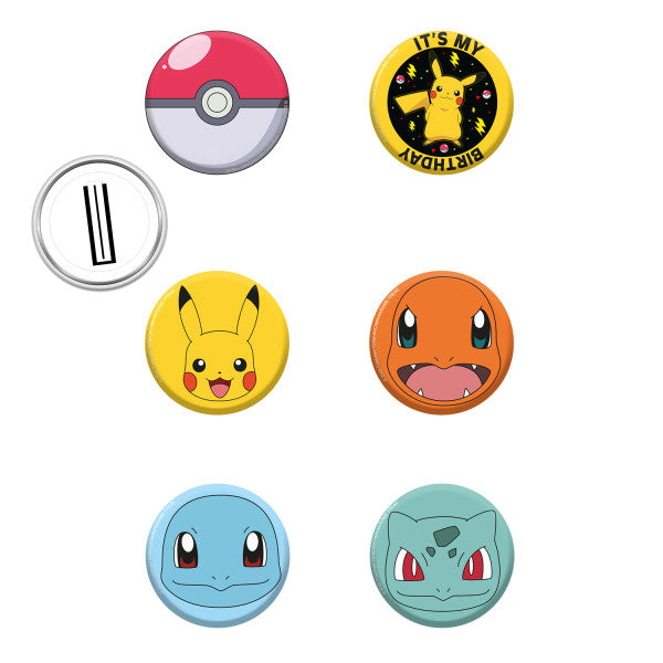 Покемон badge, pin 8 части