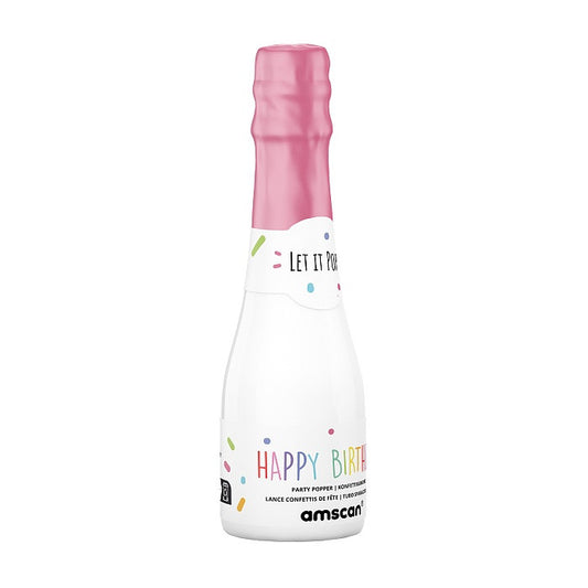 Цвят Розов Bottle confetti launcher