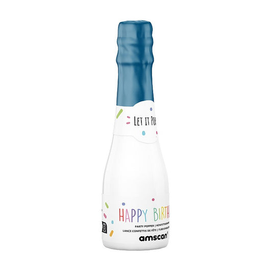 Цвят Син Bottle confetti launcher