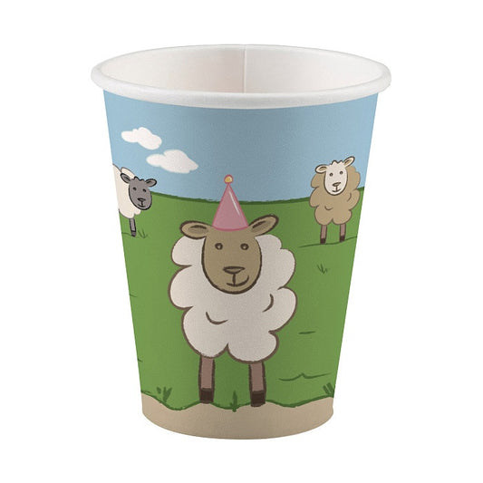 Ферма  Парти paper cup 8 части 250 ml