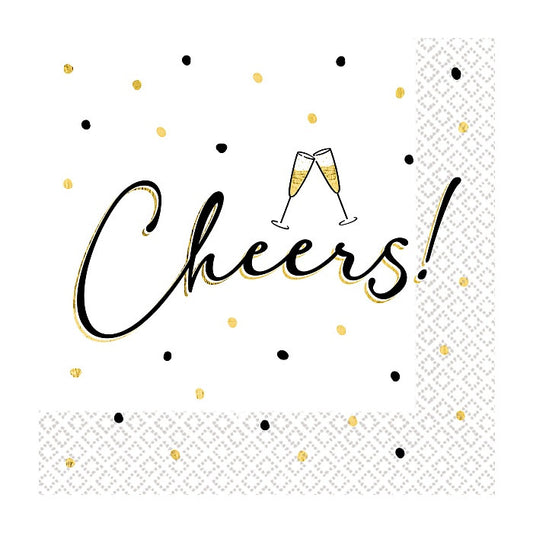 Celebrate Cheers Салфетки комплект от 16, 33x33 см