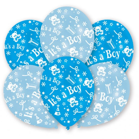 Момче или МомичеBoy Boy Балон, 6 части 11 inch (27.5 см)