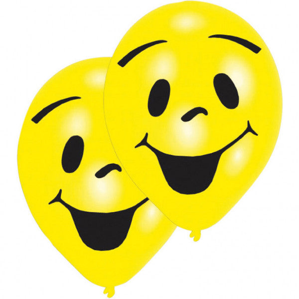 Еможи  Smile Балон, 8 части 10 inch (25.4 см)