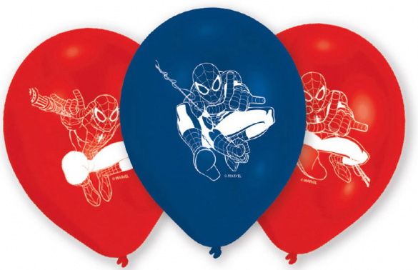 Спайдърмен  Jump Балон, 6-части decorative Балон комплект 9 inch (22.8 см)