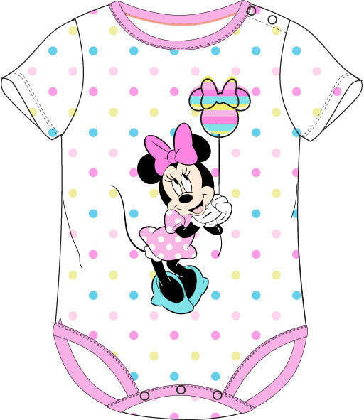Дисни Мини  Dots Бебе Тялоsuit, romper (68-92)