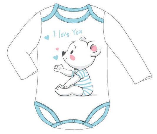 Teddy Bear s Бебе Тяло, combo suit (68-92)