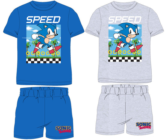 Таралежът Соник Speed детски short pajamas 104-128 см