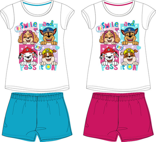 Пес патрул Smile детски short pajamas 98-128 см