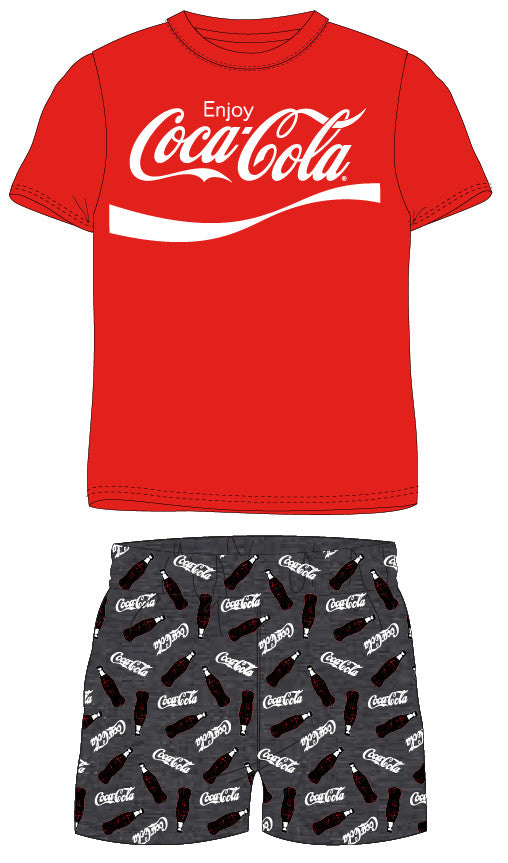 Кока Кола детски short pajamas 134-164 см