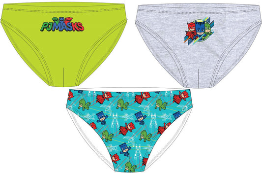 PJ Masks детски Бельо, 3 pack