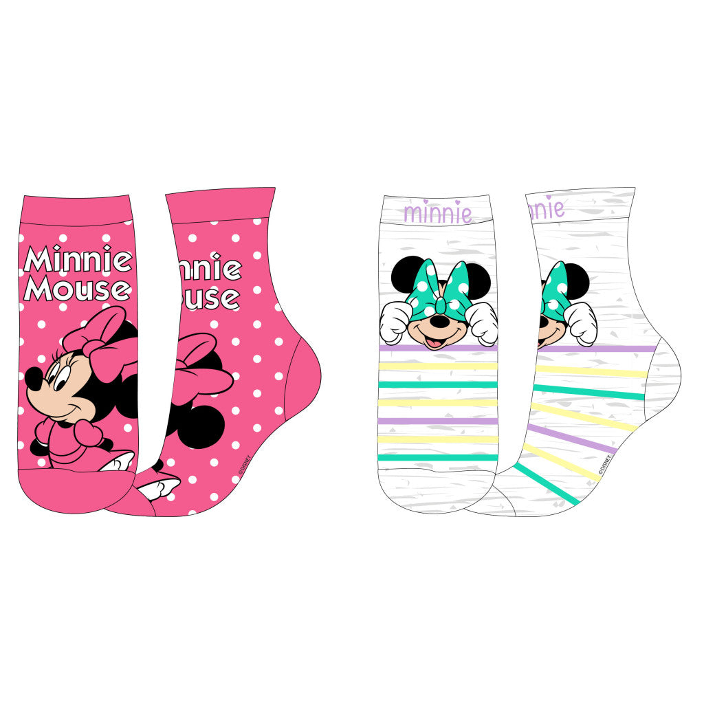 Дисни Мини Розов children Чорапи, 23-34