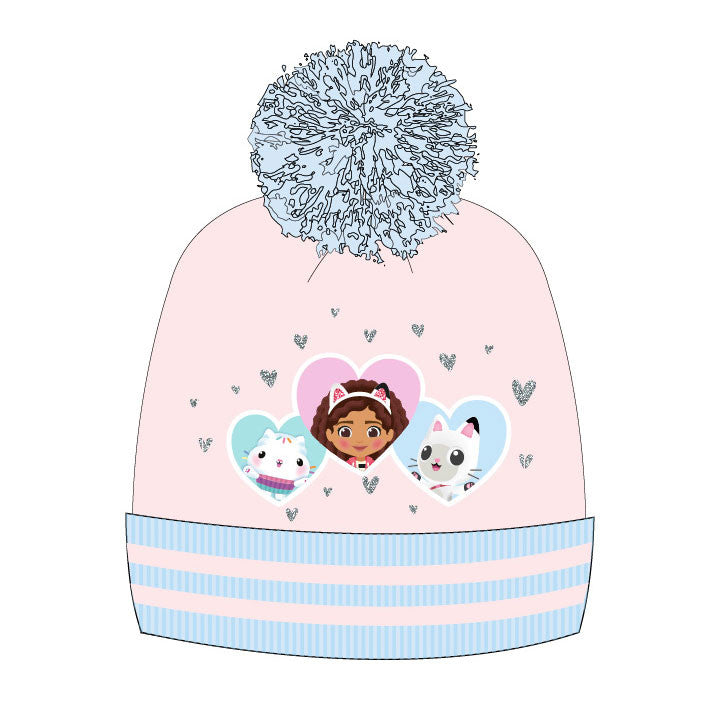 Куклената къща на Габи Сърце детски beanie 52-54 см