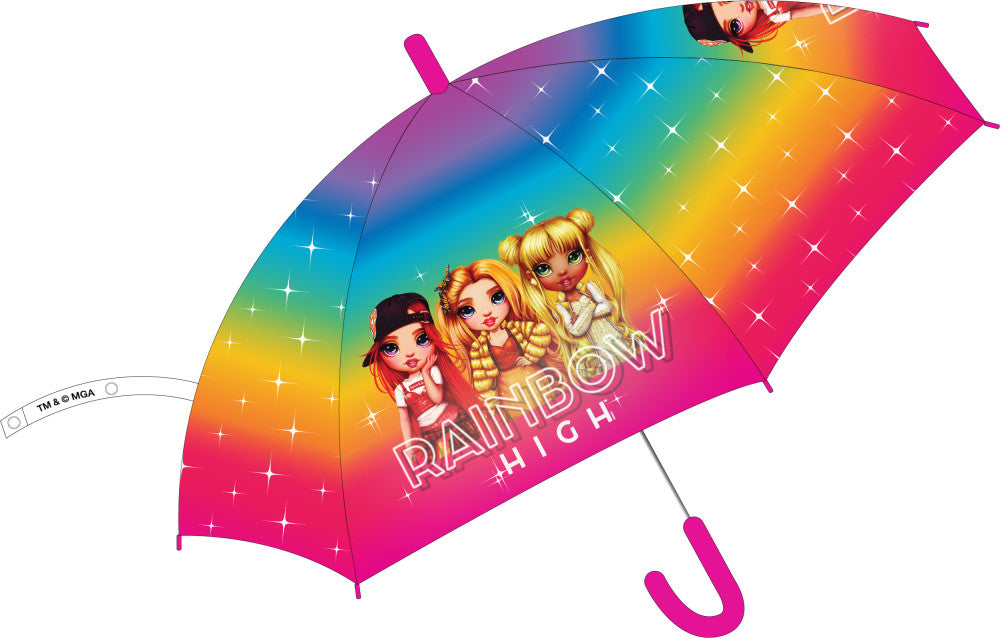 Дъга High Shine  детски semi-Колаатовic umbrella ?Ш74 см