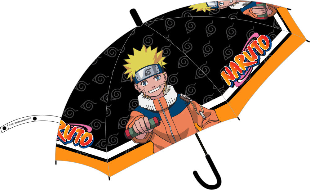 Наруто Mission детски semi-Колаатовic transparent umbrella ?Ш83 см