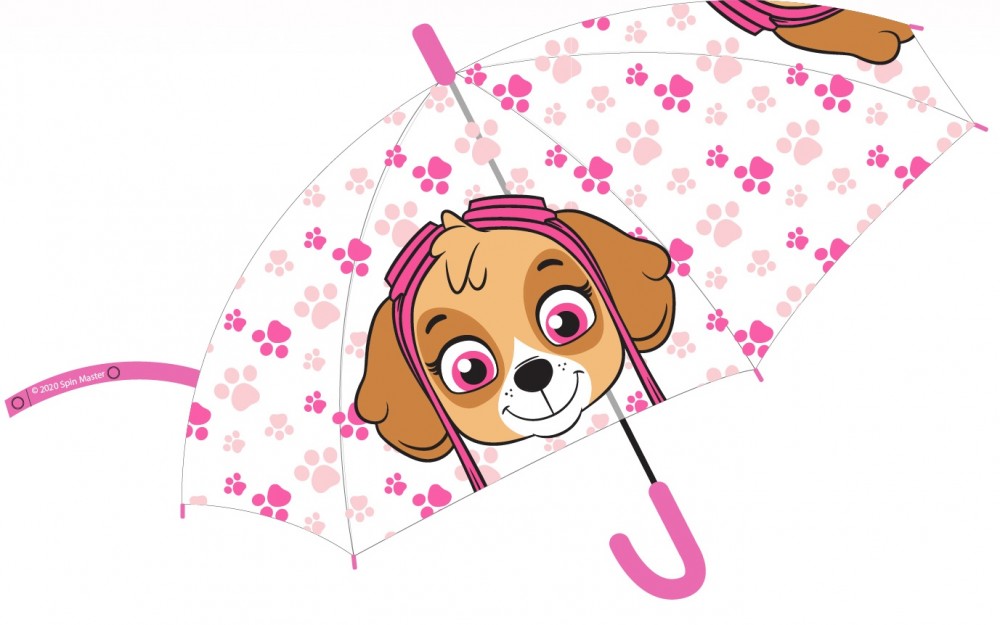 Пес патрул детско transparent semi-Колаатовic umbrella ?Ш68 см