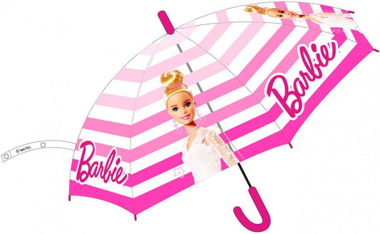 Барби child semi-Колаатовic transparent umbrella ?Ш74 см