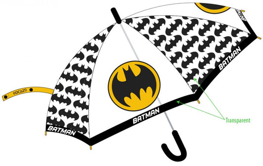 Батман детски transparent semi-Колаатовic umbrella ?Ш78 см