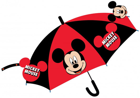 Дисни Мики  детски semi-Колаатовic umbrella ?Ш68 см
