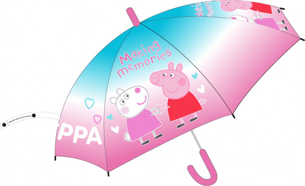 Пепа Пиг детско' semi-Колаатовic umbrella ?Ш74 см