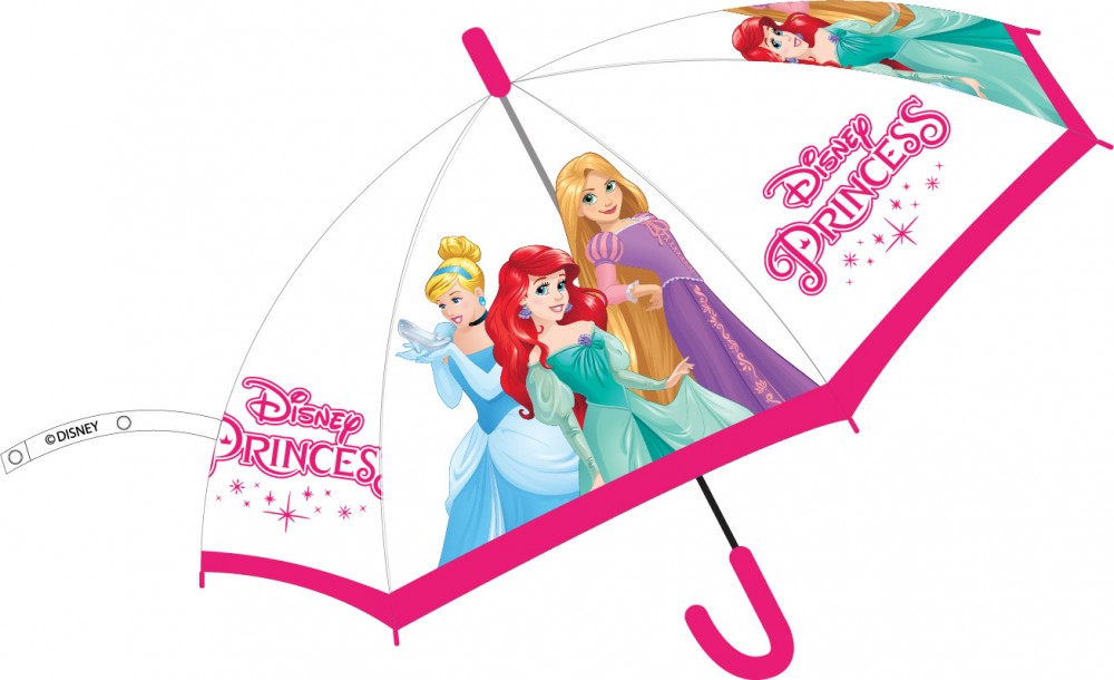 Дисни Мини  Дисни Принцеса Деца Semi-Колаатовic Transparent Umbrella ?Ш74 см