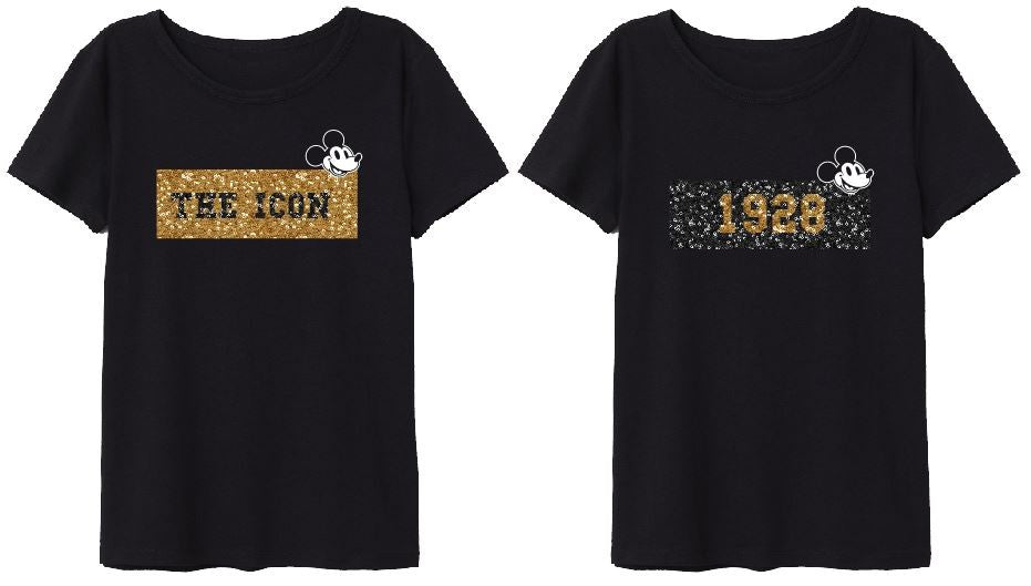 Дисни Мики  sequin Жени's top, S-XL