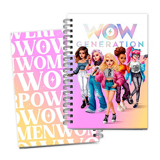 tefter "WOW Generation Team" А5+stikeri