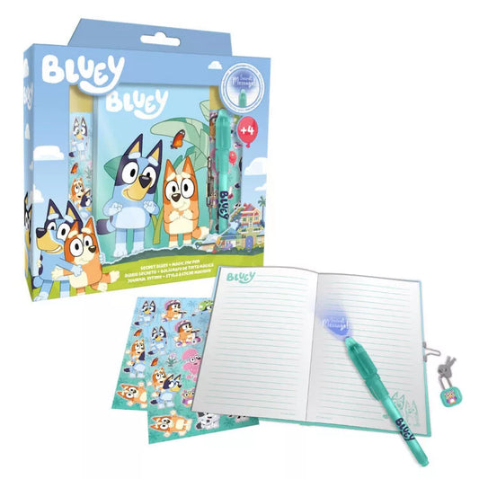Комплект дневник и магическа писалка Блуи Bluey