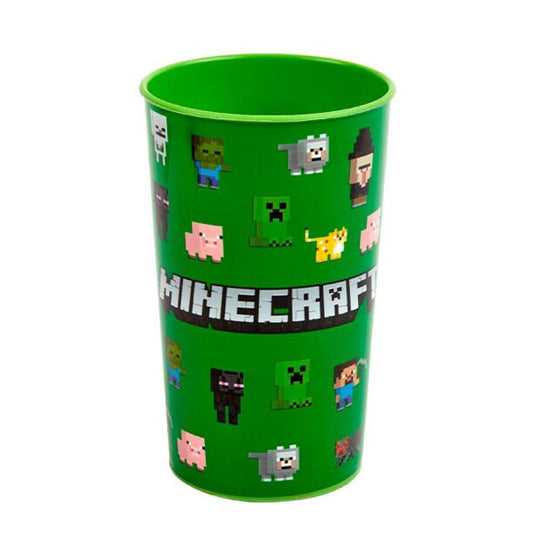 Майнкрафт Green plastic cup 250 ml